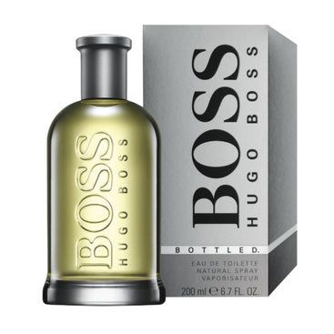 Boss Bottled Grey EDT 200ml - Modern, Sophisticated Fragrance