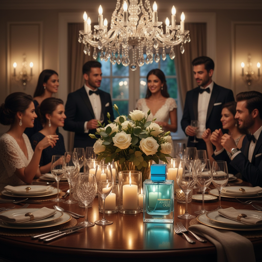 Original Al Haramain Amber Oud Aqua Dubai: Fruity Amber Musk Parfum