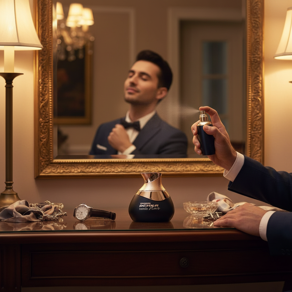 Al Haramain Detour Noir: Floral Amber Musk Eau de Parfum