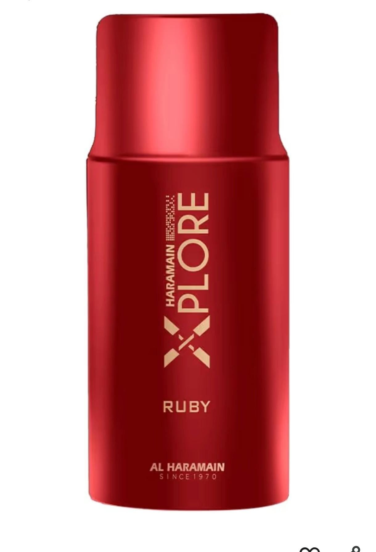 Al Haramain Xplore Ruby Perfume: Unisex Arabian Eau de Parfum