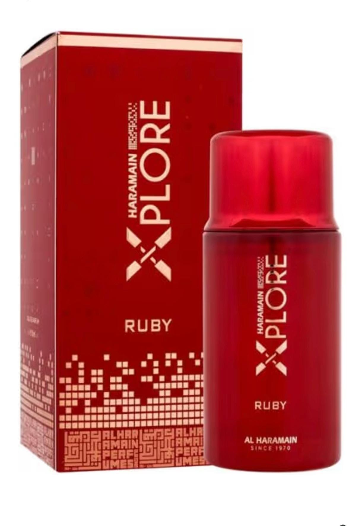 Al Haramain Xplore Ruby Perfume: Unisex Arabian Eau de Parfum - ZADIYAH